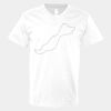 V-Neck Heavy Cotton 100% T-Shirt Thumbnail