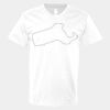 V-Neck Heavy Cotton 100% T-Shirt Thumbnail