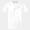 V-Neck Heavy Cotton 100% T-Shirt Thumbnail