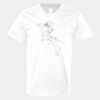 V-Neck Heavy Cotton 100% T-Shirt Thumbnail