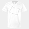 V-Neck Heavy Cotton 100% T-Shirt Thumbnail