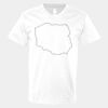 V-Neck Heavy Cotton 100% T-Shirt Thumbnail