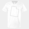 V-Neck Heavy Cotton 100% T-Shirt Thumbnail