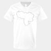V-Neck Heavy Cotton 100% T-Shirt Thumbnail