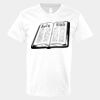 V-Neck Heavy Cotton 100% T-Shirt Thumbnail