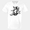 V-Neck Heavy Cotton 100% T-Shirt Thumbnail