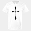 V-Neck Heavy Cotton 100% T-Shirt Thumbnail