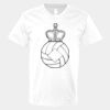 V-Neck Heavy Cotton 100% T-Shirt Thumbnail