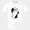 V-Neck Heavy Cotton 100% T-Shirt Thumbnail