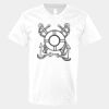 V-Neck Heavy Cotton 100% T-Shirt Thumbnail