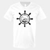 V-Neck Heavy Cotton 100% T-Shirt Thumbnail