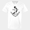 V-Neck Heavy Cotton 100% T-Shirt Thumbnail
