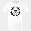 V-Neck Heavy Cotton 100% T-Shirt Thumbnail