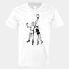 V-Neck Heavy Cotton 100% T-Shirt Thumbnail
