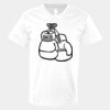 V-Neck Heavy Cotton 100% T-Shirt Thumbnail