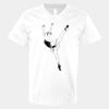 V-Neck Heavy Cotton 100% T-Shirt Thumbnail