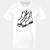 V-Neck Heavy Cotton 100% T-Shirt Thumbnail