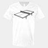 V-Neck Heavy Cotton 100% T-Shirt Thumbnail
