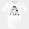 V-Neck Heavy Cotton 100% T-Shirt Thumbnail