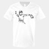 V-Neck Heavy Cotton 100% T-Shirt Thumbnail
