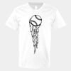 V-Neck Heavy Cotton 100% T-Shirt Thumbnail