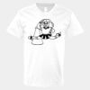 V-Neck Heavy Cotton 100% T-Shirt Thumbnail