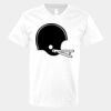 V-Neck Heavy Cotton 100% T-Shirt Thumbnail