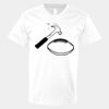 V-Neck Heavy Cotton 100% T-Shirt Thumbnail