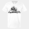 V-Neck Heavy Cotton 100% T-Shirt Thumbnail
