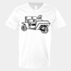 V-Neck Heavy Cotton 100% T-Shirt Thumbnail
