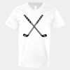 V-Neck Heavy Cotton 100% T-Shirt Thumbnail