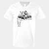 V-Neck Heavy Cotton 100% T-Shirt Thumbnail