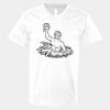 V-Neck Heavy Cotton 100% T-Shirt Thumbnail