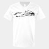 V-Neck Heavy Cotton 100% T-Shirt Thumbnail