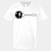 V-Neck Heavy Cotton 100% T-Shirt Thumbnail