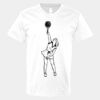 V-Neck Heavy Cotton 100% T-Shirt Thumbnail