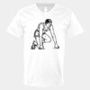 V-Neck Heavy Cotton 100% T-Shirt Thumbnail