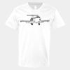 V-Neck Heavy Cotton 100% T-Shirt Thumbnail