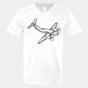 V-Neck Heavy Cotton 100% T-Shirt Thumbnail