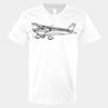 V-Neck Heavy Cotton 100% T-Shirt Thumbnail