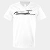 V-Neck Heavy Cotton 100% T-Shirt Thumbnail