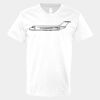 V-Neck Heavy Cotton 100% T-Shirt Thumbnail