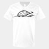 V-Neck Heavy Cotton 100% T-Shirt Thumbnail