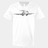 V-Neck Heavy Cotton 100% T-Shirt Thumbnail