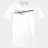 V-Neck Heavy Cotton 100% T-Shirt Thumbnail