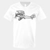 V-Neck Heavy Cotton 100% T-Shirt Thumbnail