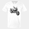 V-Neck Heavy Cotton 100% T-Shirt Thumbnail