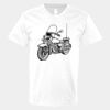 V-Neck Heavy Cotton 100% T-Shirt Thumbnail