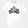V-Neck Heavy Cotton 100% T-Shirt Thumbnail