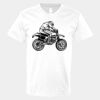 V-Neck Heavy Cotton 100% T-Shirt Thumbnail
